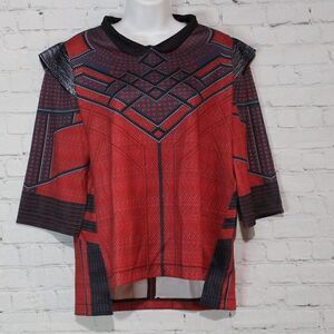Kid's SHANG CHI Print Cosplay Costume Top Large